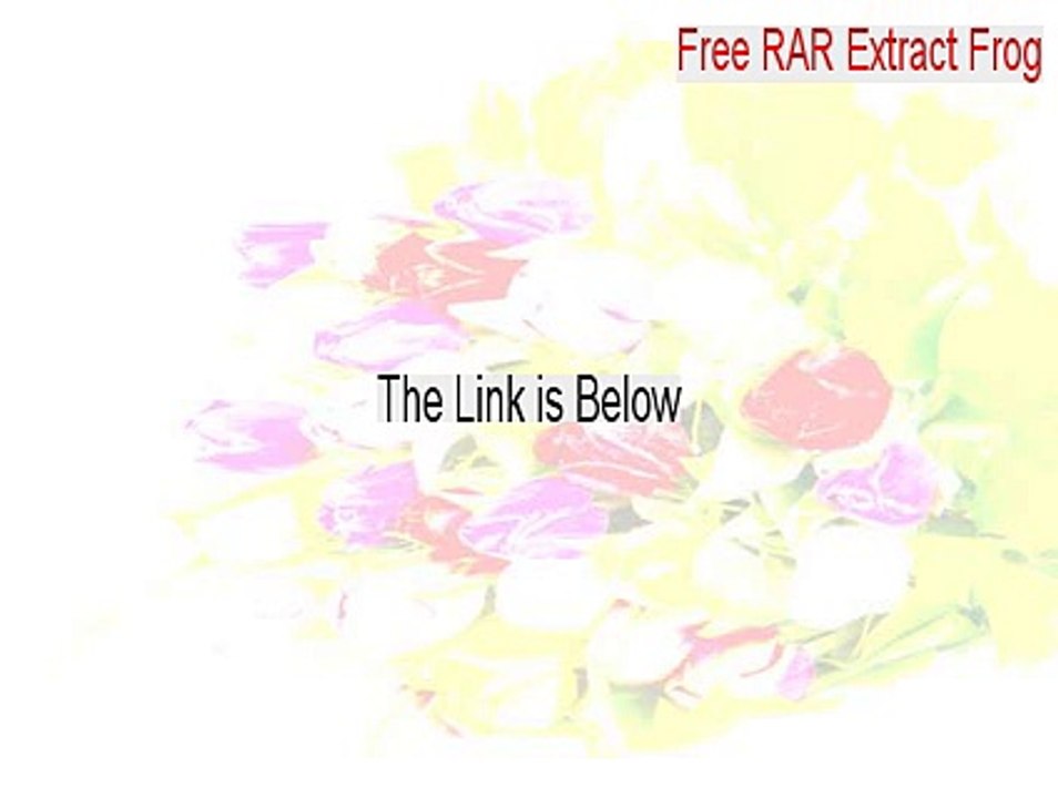 Free RAR Extract Frog Full [Legit Download 2015]