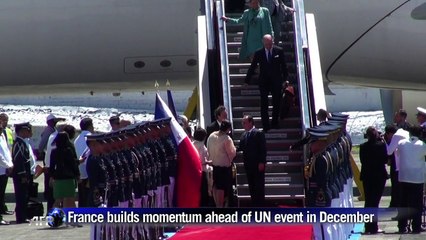 France's Hollande visits Philippines for climate push