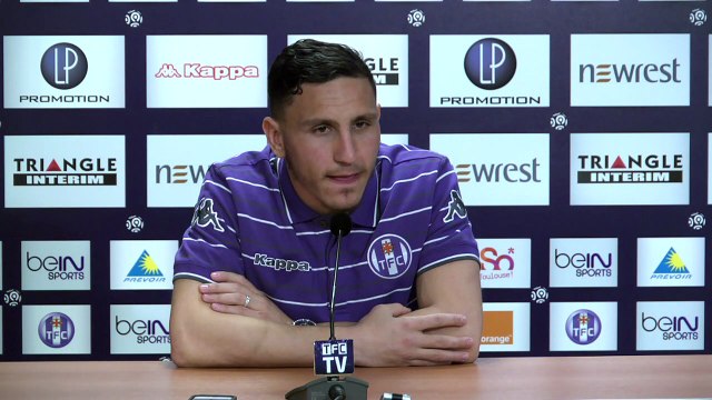 La conférence de presse d'Adrien Regattin avant TFC/ASSE