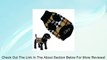 HP95 Hot! Fashion Black&Brown Checked Knitted Dog Sweater Coat Pet Puppy Jacket Jumper Review