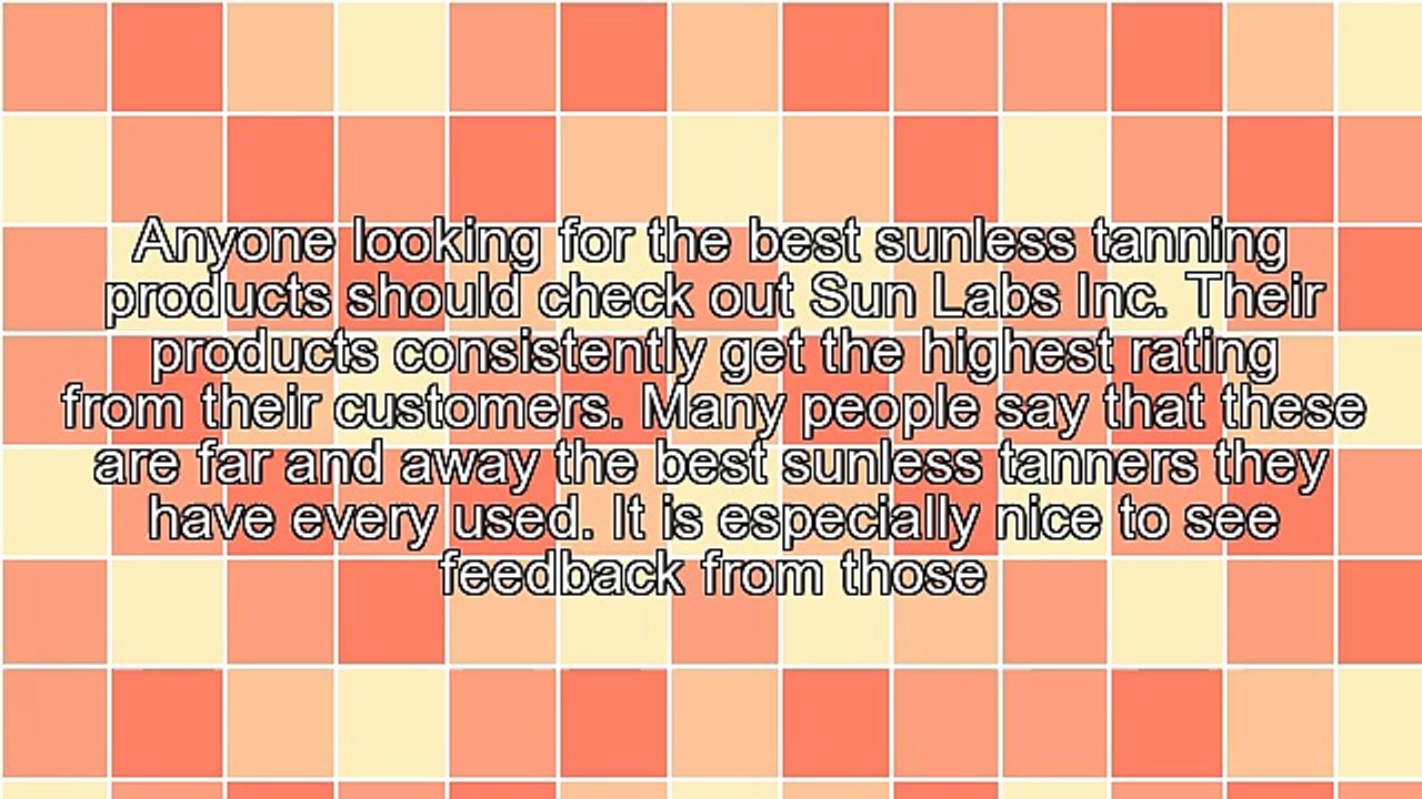 Affordable Products From Sun Labs Inc For Safer Tanning