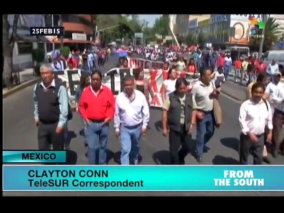 Mexican teachers protest police repression in Acapulco