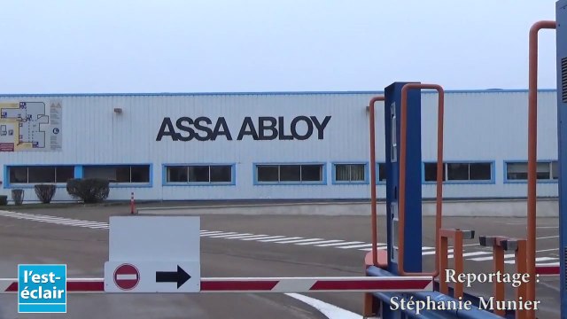 Débrayage des ex-Vachette à Sainte-Savine