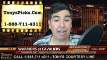 Cleveland Cavaliers vs. Golden St Warriors Free Pick Prediction NBA Pro Basketball Odds Preview 2-26-2015