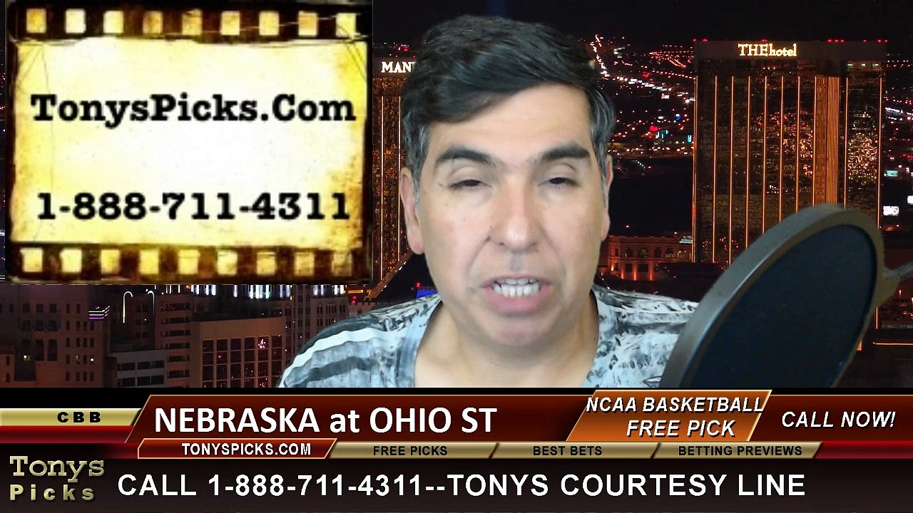 Ohio St Buckeyes vs. Nebraska Cornhuskers Free Pick Prediction NCAA College Basketball Odds Preview 2-26-2015