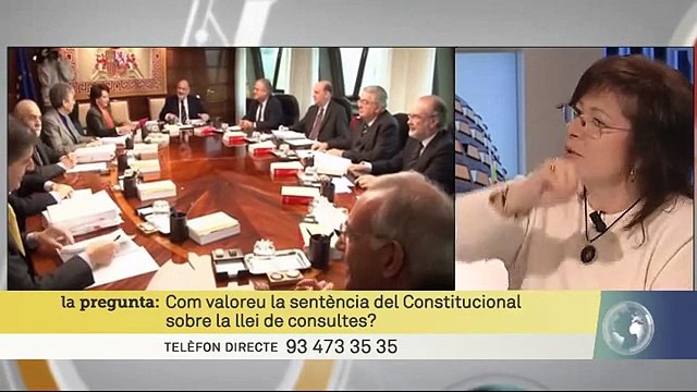 TV3 - Els Matins - Tertúlia del 26/02/15 (part 1) amb Mercè Barceló sobre la sentència del TC
