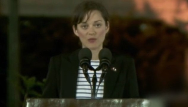 L'appel de Manille de Marion Cotillard pour l'environnement