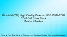 MicroMall(TM) High Quality External USB DVD-ROM CD-ROM Drive Black Review