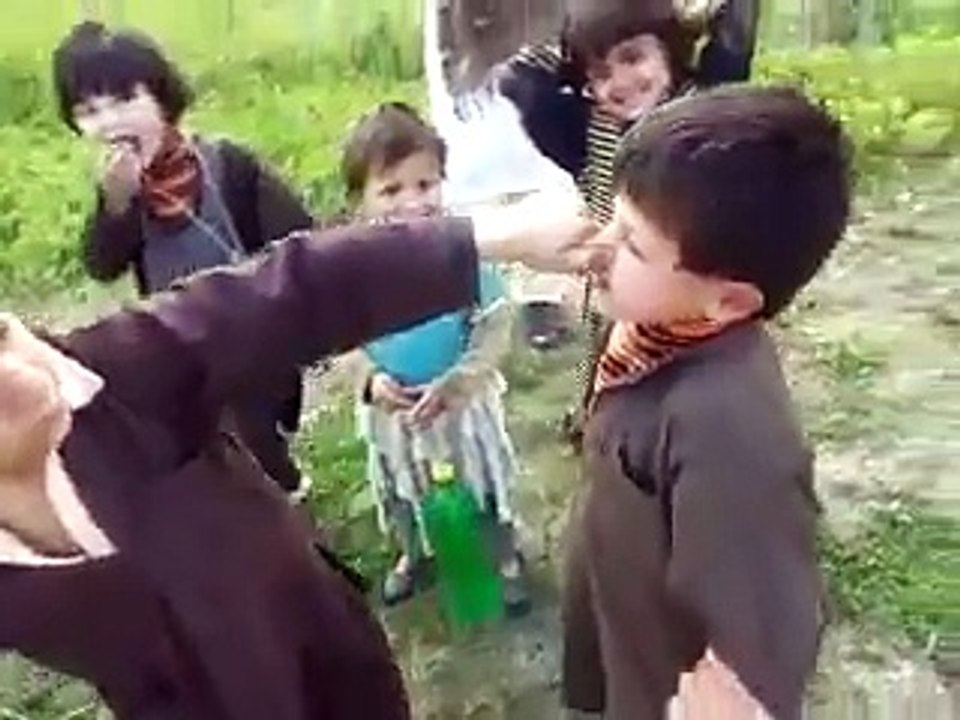 TWO   BOYS  BETTING  EACH  OTHER  ON  FACE  VERY  FUNNY