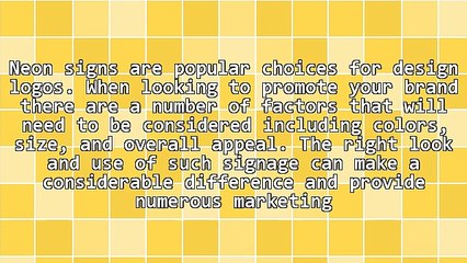 Modern Design Tips For Neon Signs