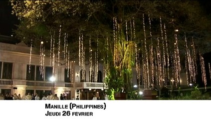 Marion Cotillard proclame "l'appel de Manille" aux Philippines