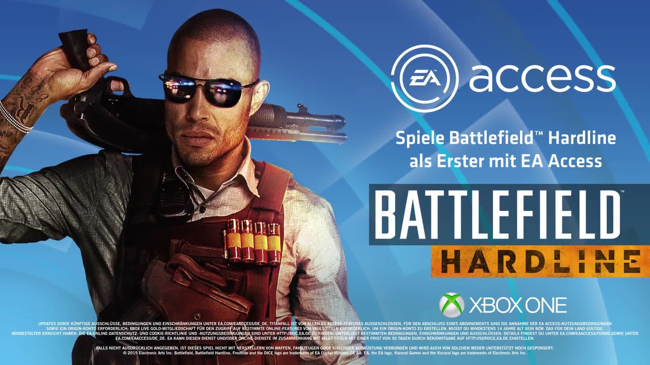 Battlefield Hardline - EA Access Gameplay Trailer [Deutsch] | Offizielles Xbox One Spiel (2015)