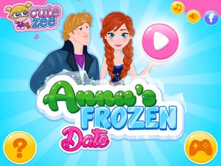 Frozen Princess Anna Getting Ready For Date With Kristoff  - kids game - HD (1)
