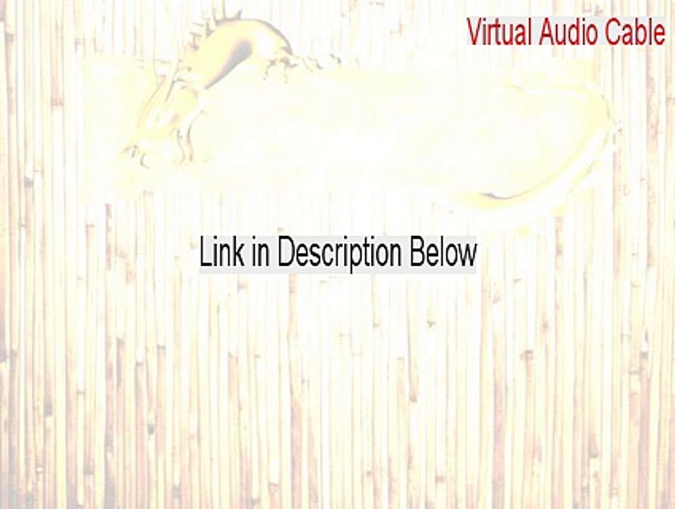 Virtual Audio Cable Crack Legit Download (2015) video Dailymotion