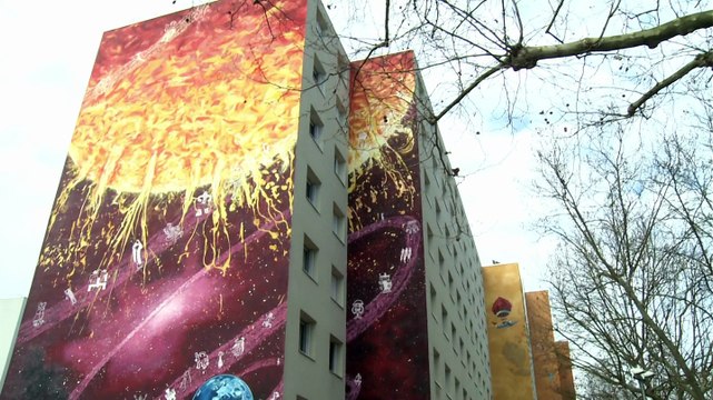 Des locataires de Brive Habitat à la découverte des fresques de CitéCréation à Lyon et Vaulx-en-Velin