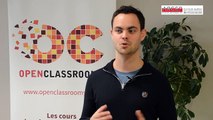 Interview de Mathieu NEBRA, co-fondateur d'OpenClassrooms, responsable des innovations pédagogiques (21 octobre 2014 )