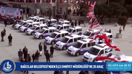 bağcılardan emniyete araç desteği