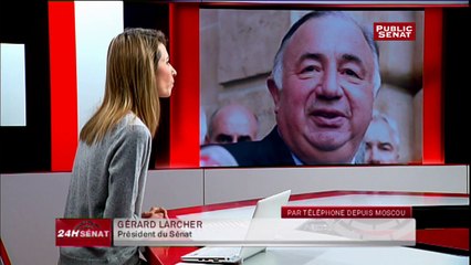 Gérard Larcher interviewé par Delphine Girard