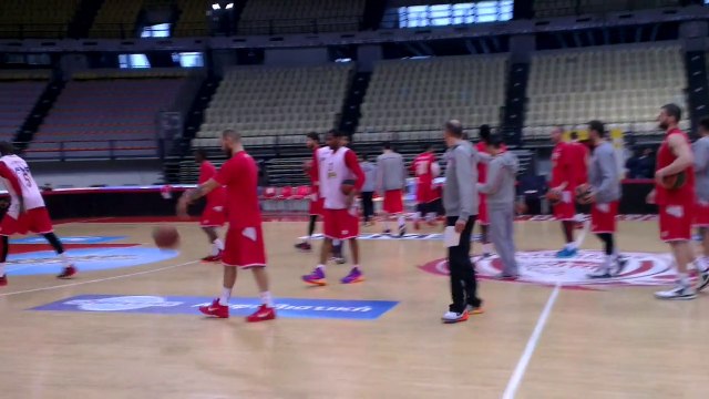 Προπόνηση στο ΣΕΦ ενόψει Μάλαγα