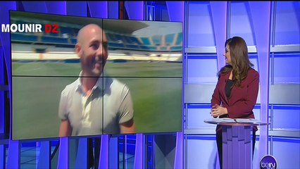 Le Marocain Nordin Amrabat, joueur Málaga CF sur un acte de charité