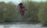 Crazy backflips on jetski!