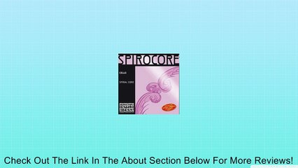 Thomastik-Infeld Spirocore 4/4 Cello G String - Tungsten/Steel - Medium Gauge Review