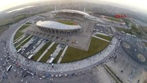 Havadan Görüntülerle Olimpiyat Stadı'nda Maç Heyecanı