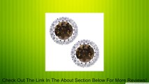 1.60 Ct Round 6mm Brown Smoky Quartz 925 Silver Removable Jacket Stud Earrings Review