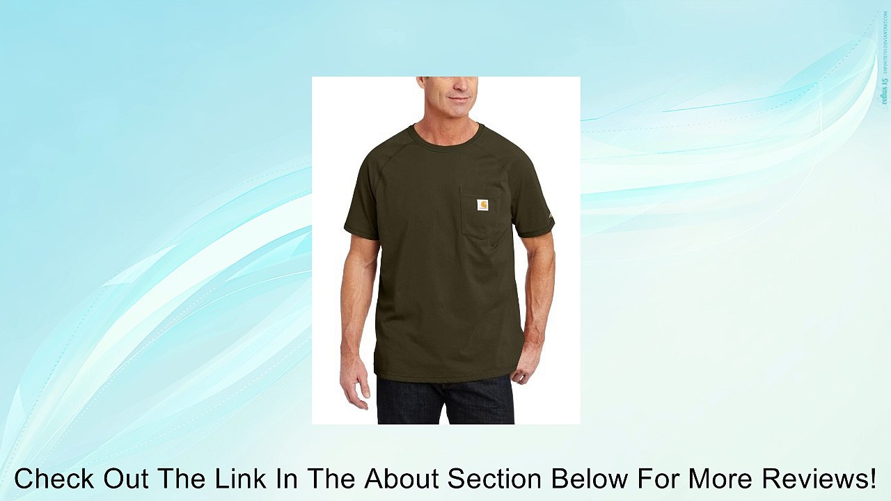 Carhartt Men's  Force Cotton Short Sleeve T Shirt Review
