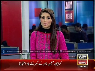 Enraged cricket fans protest outside Moin Khan’s residence