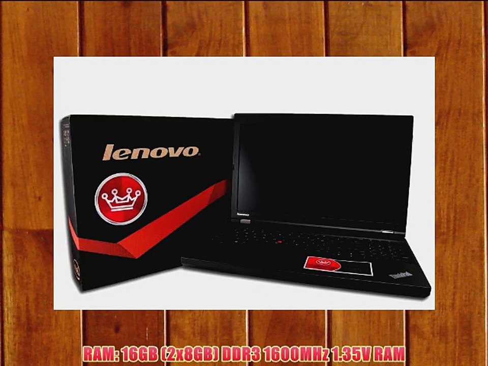 Lenovo Thinkpad T540p 20BE003AUS 15.6 i7-4710MQ 16GB 250GB SSD W7 Laptop Computer