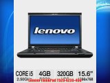 LENOVO THINKPAD T520 - INTEL - CORE I5 - 2520M - 2.5 GHZ - DDR3 SDRAM - RAM: 4 GB - 32