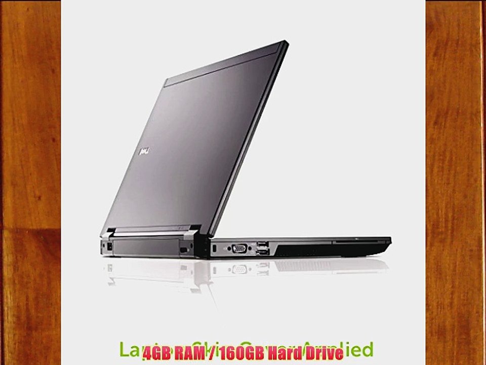 Dell Latitude E6410 Laptop WEBCAM - Core i5 2.4ghz -4GB DDR3 - 160GB HDD - DVDRW - Windows