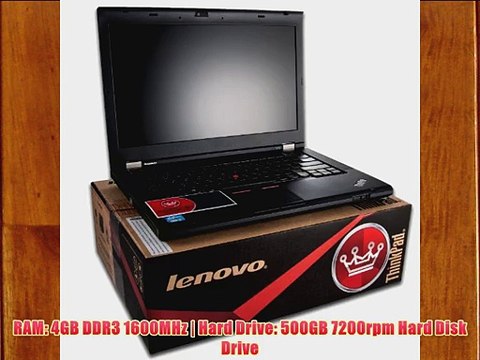 Lenovo Thinkpad T430 2344BMU i7-3740QM 2.7GHz 4GB 500GB 7200rpm NVIDIA NVS 5400M 14 HD Notebook