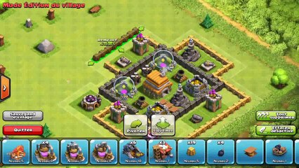 [CLASH OF CLANS] MEILLEUR VILLAGE HYBRIDE HDV 6 !