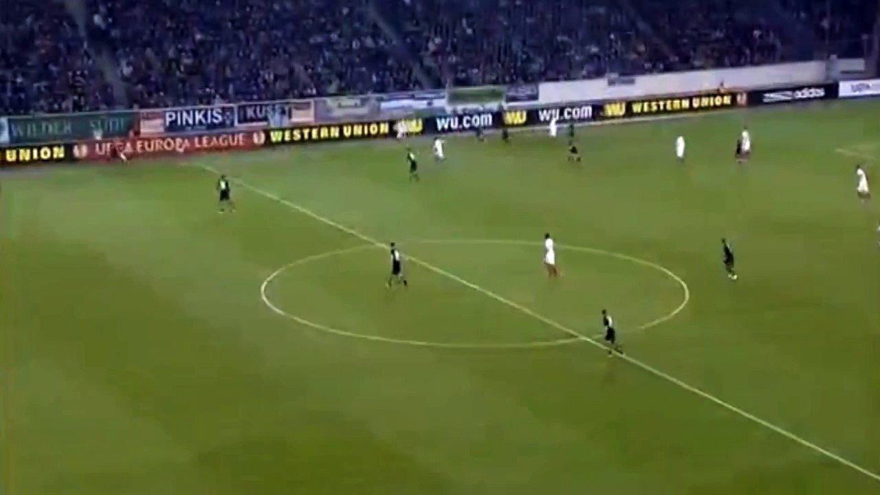 Goal Carlos BAcca B. -  Moenchengladbach  0-1 Sevilla Europa League - Play Offs - 26/02/2015