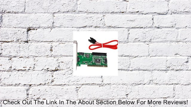 VIA VT6421A 3-Port SATA and IDE PCI Controller Card w/RAID Support Review