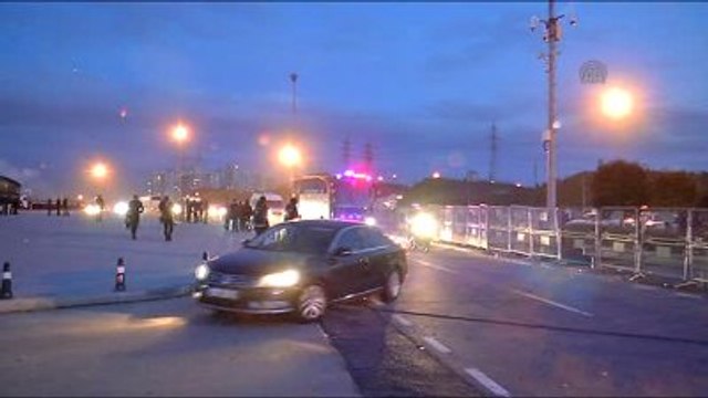 Beşiktaş'lı Taraftarlar, Atatürk Olimpiyat Stadı'na Geldi