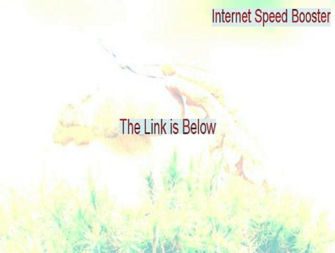Internet Speed Booster Crack (Legit Download)