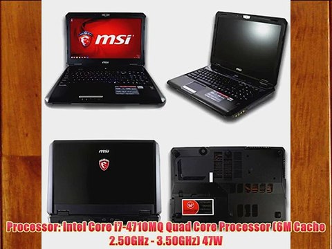 MSI GT60 Dominator-1065 15.6 i7-4710MQ 16GB RAM 1TB SSD NVIDIA GTX 970M 3GB Full HD Windows