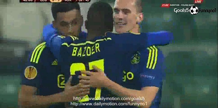 Arkadiusz Milik 2 nd Goal Legia 0 - 3 Ajax Europa League 26-2-2015