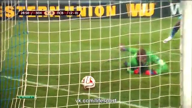 Zenit St. Petersburg 3-0 PSV Eindhoven (All Goals and Highlights) UEFA Europa League