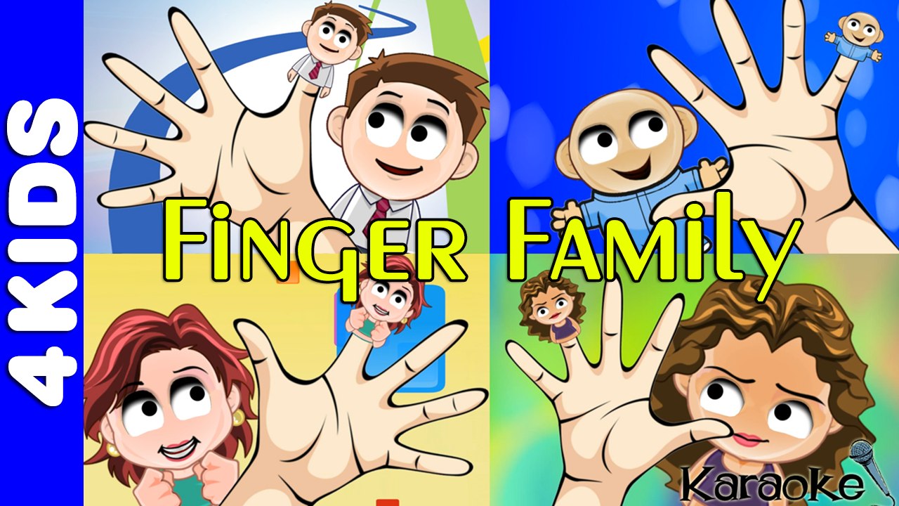 Finger Family | Daddy Finger | Nursery Rhymes | Karaoke