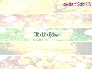 looksharp Script US Serial (Download Here)