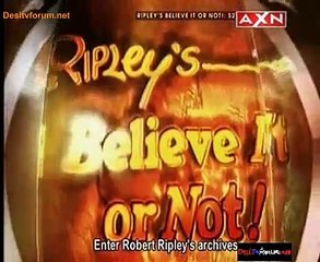 Ripley's Believe It or Not! 26th February 2015 Video Watch Online pt2