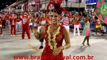 Brazil Soccer & Carnival Queen 2014 at Rio Parade  Bianca Leão