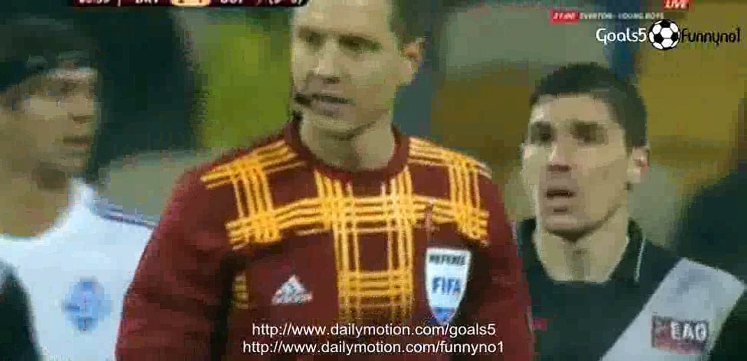 Christophe Mandanne Goal Dinamo Kiev 2 - 1 Guingamp Europa League 26-2-2015