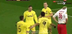 Luciano Vietto 2 nd Goal Salzburg 1 - 2 Villarreal Europa League 26-2-2015