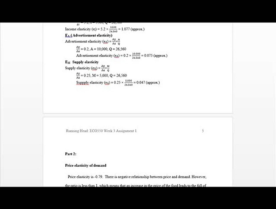 ECO 550 Homework Chapters