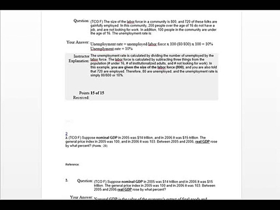 ECON 545 All Weeks Discussion
